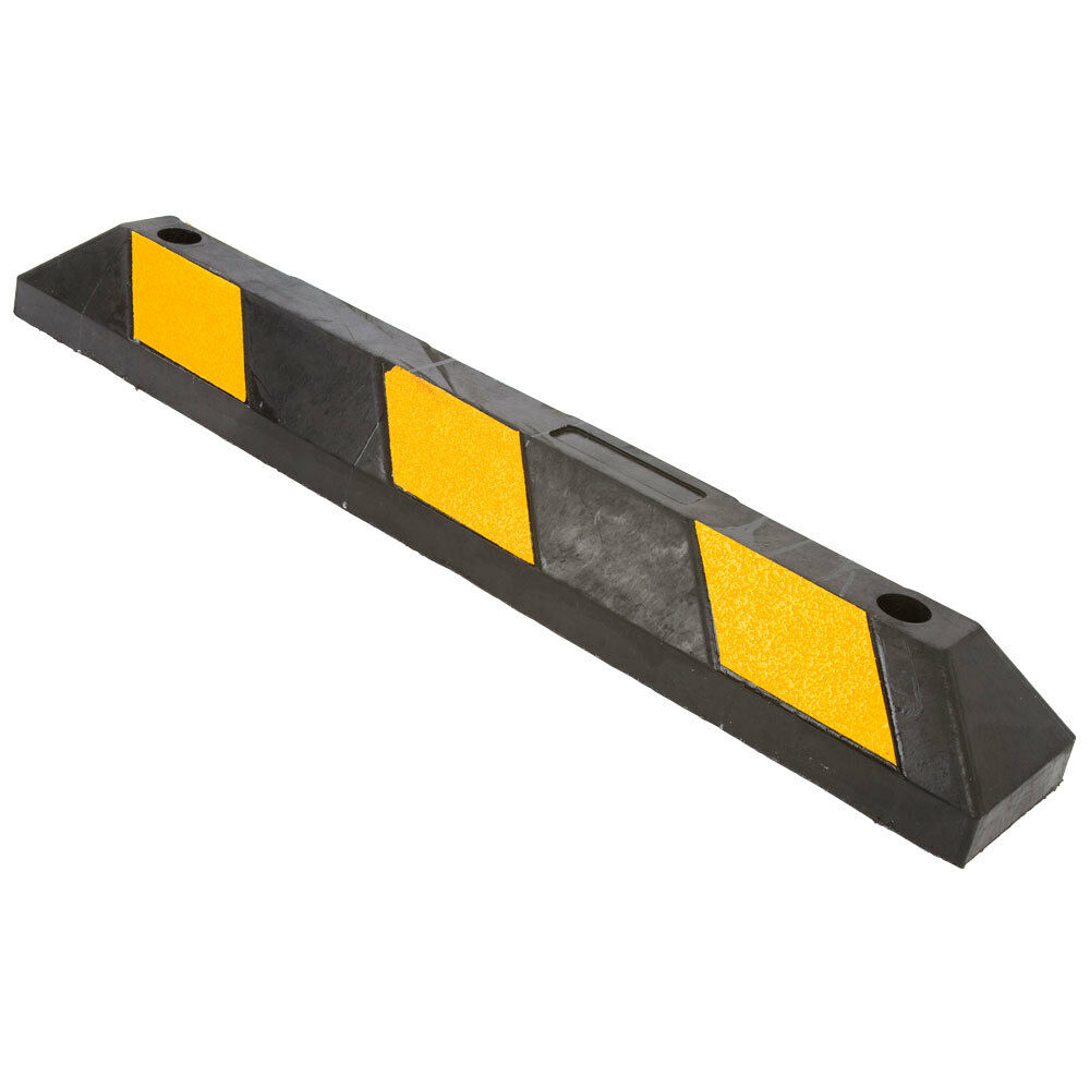 36 Inch rubber parking curb