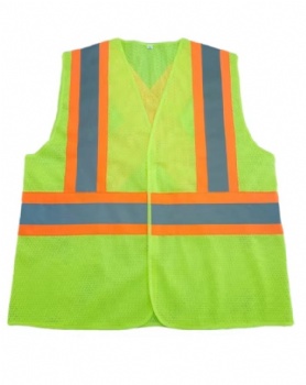  Lime Green high visibility vest	