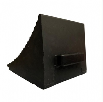  Heavy duty rubber wheel chock	