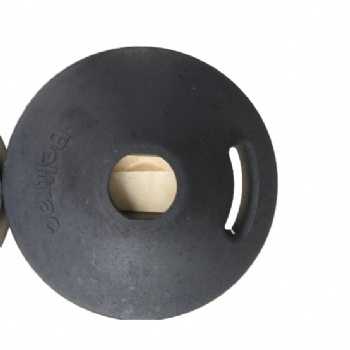  round rubber bollard base with handle	