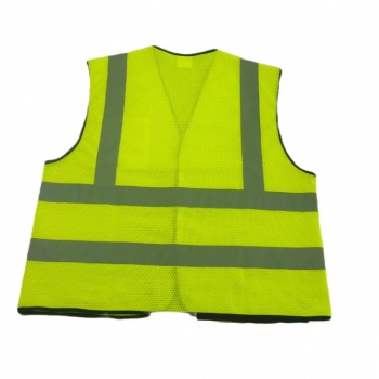  Class 2 Hi-Viz Lime Green Safety Vests	