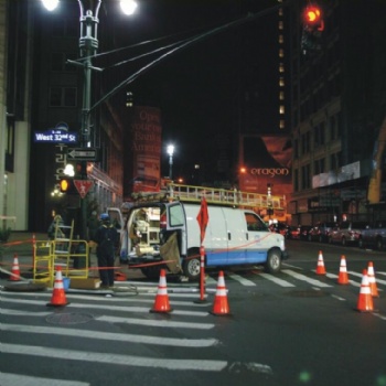  Slimline PVC  traffic cone	