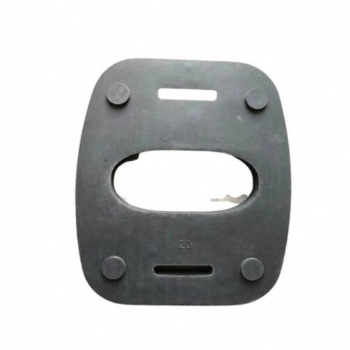  rubber vertical panel base with two handles	
